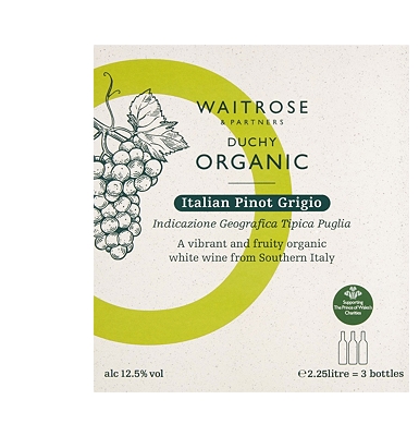 Pinot grigio bag in box 2025
