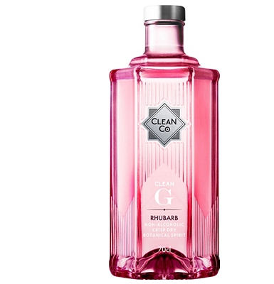 CleanCo Clean G Rhubarb Non-Alcoholic Gin Replacement                                                                           