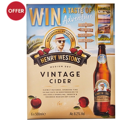 Henry Weston's Vintage Cider 6x500ml