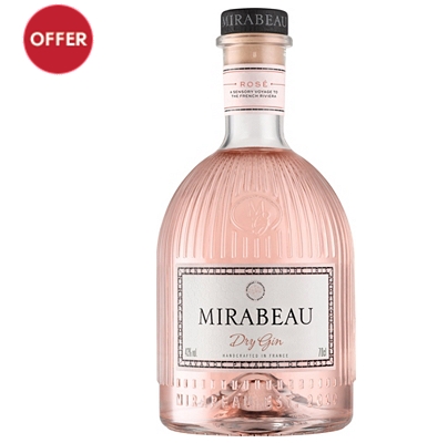 Mirabeau Rosé Gin                                                                                                              