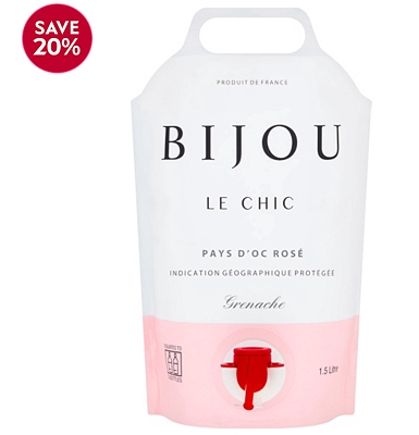 Bijou Grenache Rosé Le Chic 1.5L pouch                                                                                         