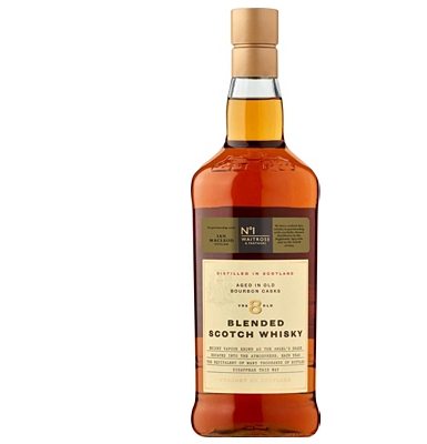 Waitrose 8 Year Old Blended Scotch Whisky Isc Waitrose Cellar