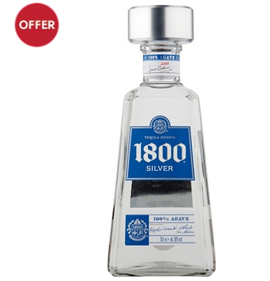 1800 Silver Tequila                                                                                                             