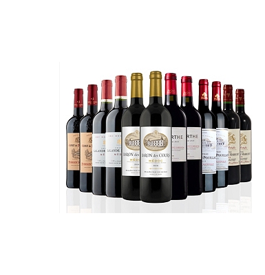 cases of red wine offers