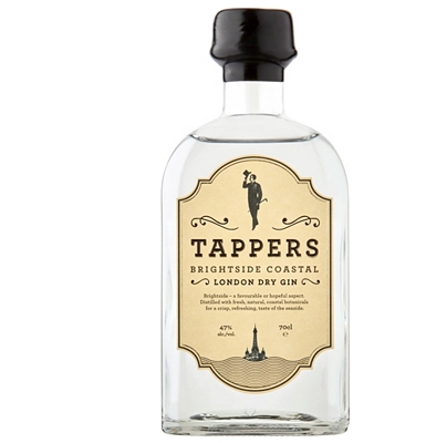 Tappers Brightside Coastal London Dry Gin                                                                                       