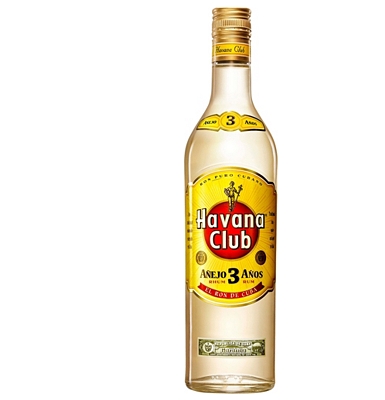 Havana Club Anejo 3-Year-Old White Cuban Rum                                                                                    