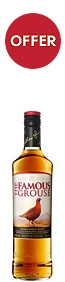 Famous Grouse Scotch whisky                                                                                                     
