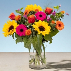 Sunflower & Gerbera Bouquet                                                                                                     