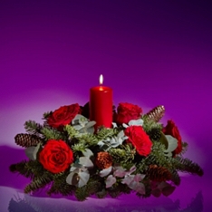 The Nordic Red Christmas Centrepiece                                                                                            