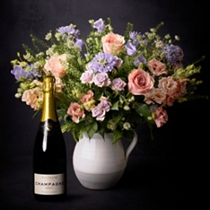 No.1 The Very Best Scent of Summer Jug with Waitrose Brut Champagne                                                             