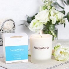 AromaWorks Tranquillity 3 Wick Elemi & Bergamot Candle                                                                          