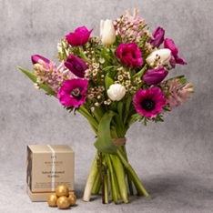 Spring Scented Belle Bouquet with No.1 Truffles                                                                                 