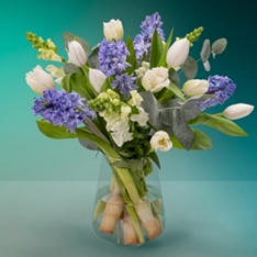 The Scented Blue Spring Skies Bouquet                                                                                           