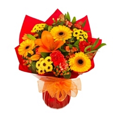 Same Day Medium Marmalade Bouquet                                                                                               