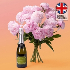 The Big British Peony Party with Prosecco                                                                                       